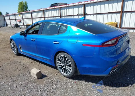 2018 Kia Stinger Premium from USA, damaged, VIN KNAE25LA8J6016976